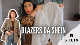 PROVANDO COMPRINHAS SHEIN - Blazers