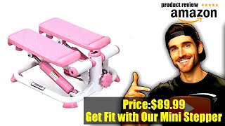 Buy Home Gym | Sunny Health  Fitness Mini Stepper for Exercise Low-Impact Stair Step Cardio
