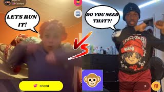 FUNNY GAY BOY TROLLING PEOPLE ON MONKEY (WE FOUGHT OMG) WATCH NOW!