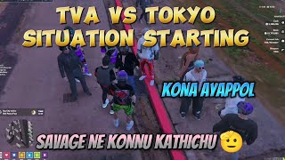 TVA VS TOKYO VEENDUM SITUATION AYAPPOL #tva #eaglegaming #blindrebel #kva #gtarp  #situation #fivem