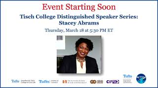 Distinguished Speaker Series: Stacey Abrams