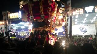 百舌鳥八幡宮月見祭２０１５  宮出 ８番 梅北町