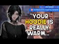 [F4M] [SPICY] Goth girl roommate sits on your lap and steals your hoodie [cuddling] ASMR RP