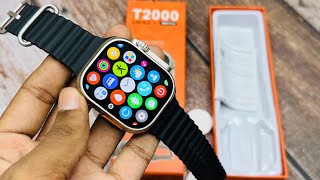 New T2000 ULTRA 2 SmartWatch with 2.08 Inch Infinity Display!! *Black Edition* || LQ Gadgets