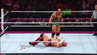 Ryback vs. Tensai: Raw, Oct. 1, 2012