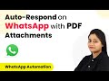 How to Set-up Auto-Reply on WhatsApp (With PDF) | WhatsApp Automation