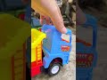 Xe ô tô công trình, lắp ráp xe ben | Toy cars, dump truck, mixer truck assembly #shorts