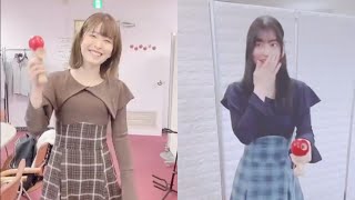 石見舞菜香 vs 島袋美由利 楽屋けん玉対決 #石見舞菜香 #島袋美由利 #鷲崎健 #けん玉