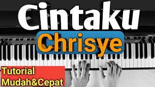 Cintaku ( Chrisye) Tutorial Piano | Mudah & Cepat,,,PASTI BISA!!!