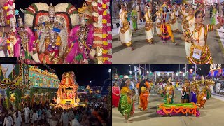 Salakatla Brahmotsavams 2023 Sarva Bhoopala Vahana Seva Full Video