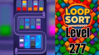Loop Sort Level 277 Walkthrough Solution