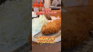 目の前で揚げる『とんかつ』が美味すぎて驚愕だった！！コスパ最高の大阪ご飯！#japanesefood #大阪 #大阪グルメ #とんかつ #トンカツ #ランチ #定食 #おいしい #osaka #大阪府