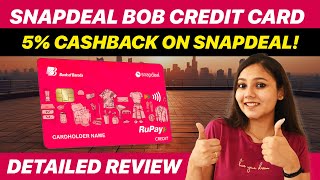 Bank of Baroda Snapdeal Credit Card Review