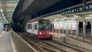 都電荒川線(東京さくらトラム) 8800形　王子駅前電停発車