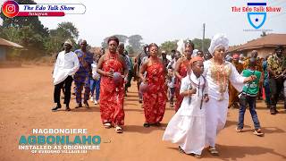 Installation Of Pa Nagbongiere Agbonlahor As Odionwere Of Evbogho Village Isi In Benin Kingdom