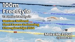 Analysing My 100m Freestyle Race | Swim England Masters Nationals #Swimming Championships 2024