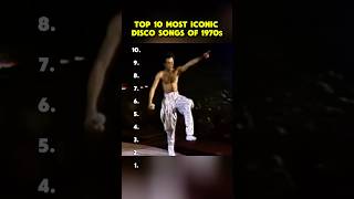 Top 10 iconic disco songs from 1970s #flashback