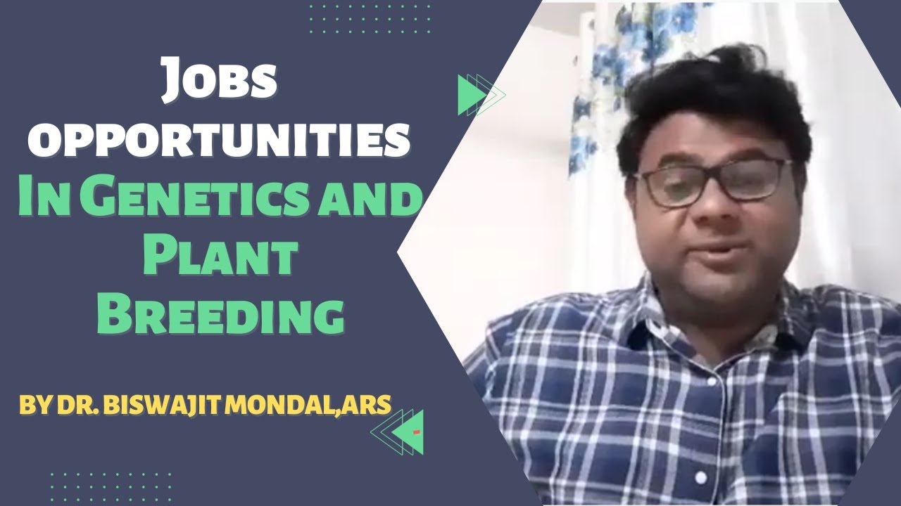 Jobs Opportunities In Genetics And Plant Breeding - YouTube