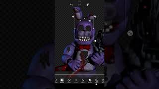 Making OG witherd bonnie! #fnaf#bonnie#destroying#bonniesong#notmysong