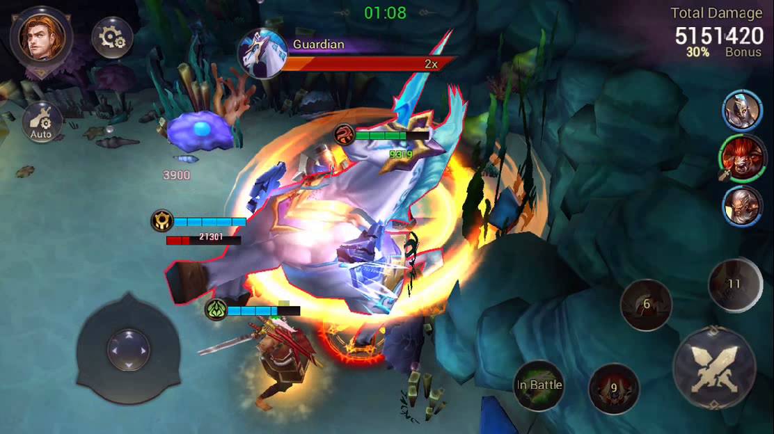 Eternal Arena Guardian Huge Damage Youtube