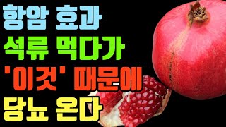 독이 되는 석류의 심각한 부작용! 하지만 제대로 알고 먹으면 석류 효능 제대로 만끽할 수 있습니다!