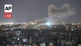 LIVE: Beirut and southern Lebanon skyline as Israel strikes the country