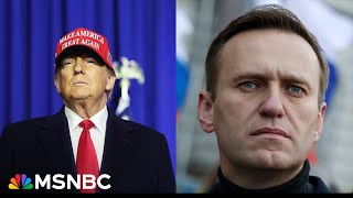 Trump compares Russian opposition leader Navalny's death to his own legal woes