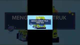 HINO 500 || Menggambar Truk Hino 500 #drawing #menggambartruk  #automobile