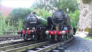 First Track run of the Aster Thompson LNER B1 live steam