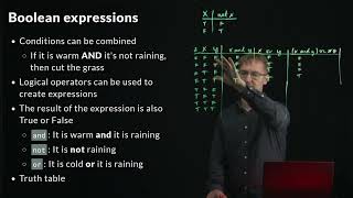 Python (eng) - Boolean expressions