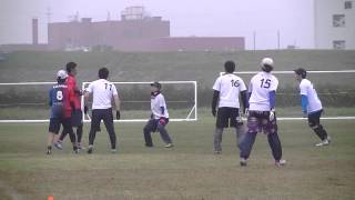 東北リーグ2014　仙台大会　Unchain vs ディスクヴィレッジ　4/13