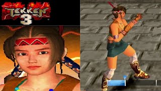 [PS]  鉄拳3 (Tekken3) (1080p60) (60fps)　TEKKEN FORCE MODE　ジュリア・チャン［Julia Chang］