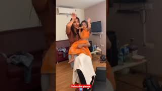 Pooja Hegde & Allu Arjun Daughter Dance -- #shorts #youtubeshorts #viral