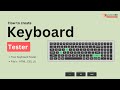 How to Create Keyboard Tester using HTML, CSS, JS