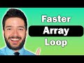 Lightning-Fast Array Looping in JavaScript! JavaScript & Programming Tutorial
