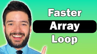 Lightning-Fast Array Looping in JavaScript! JavaScript & Programming Tutorial