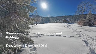 Winterwonderland Fohramoos und Kehlegg mit Domi und Mel Weihnachten 2024