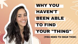 Feeling LOST in your career? Here's how to find the work you were MEANT to do!