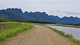 เมืองมะหาไซ  แขวงคำม่วน สปป.ลาว ฤดูฝน วิวทิวทัศน์สวยงาม #laos