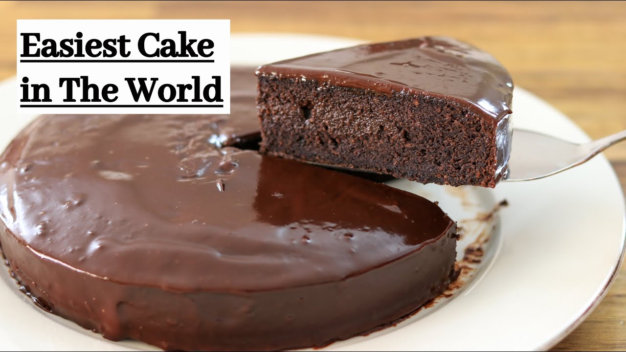 3 Ingredient Chocolate Cake Recipe Love To Eat Blog