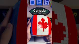 Japan Brazil Canada Philippines on World’s BIGGEST Rubik’s Cubes 🤯 #shorts
