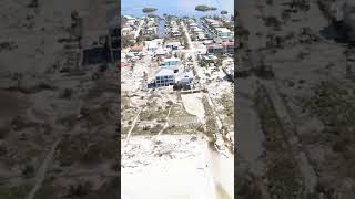 Hurricane Ian Devastation in Lee County, FL Captured by Aerial Footage