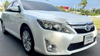 #ขายรถมือสอง ✅✅Toyota Camry hybrid ปี 2013รุ่นท็อปสุด 🥰🥰ขาย 395,000 👍👍โทร 095-448-3994