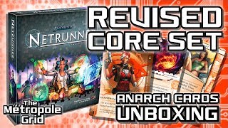 Netrunner Pre-Unboxing: Revised Core Set - Anarch Cards