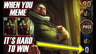 GWENT | THIS MEME DECK ALWAYS DELIVERS | CALDWELL WILL BETRAY OPPONENT