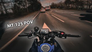 Ride to gym | MT-125 POV + REVS