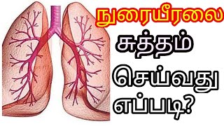 இயற்கையான முறையில் நுரையீரலை சுத்தம் செய்வது எப்படி??