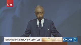 Rev. Al Sharpton on Congresswoman Sheila Jackson Lee: 'She wasn't scared'