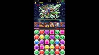 【パズドラ】降臨チャレンジ 神世界 シヴァドラPT