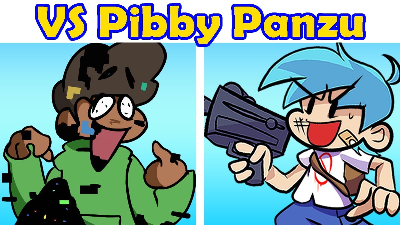 Friday Night Funkin' Pibby BF VS Pibby Panzu Fanmade Mod (FNF Mod/Hard ...